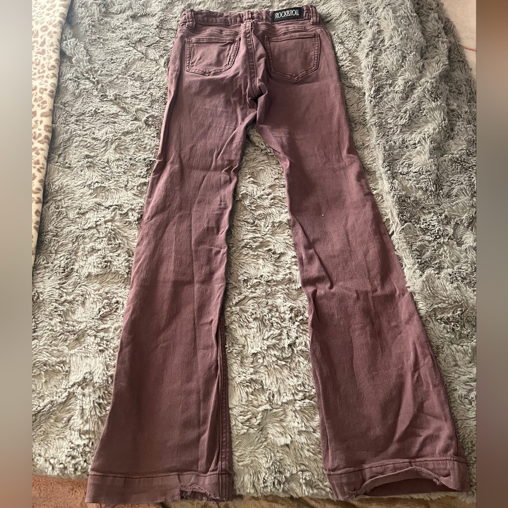 Rock & Republic Plum Flare Jeans